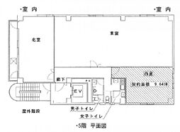 山五ビルの間取図画像