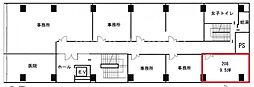 丸忠第二ビルの間取図画像