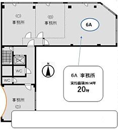 新大阪第11山よしビルの間取図画像