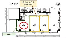 グレーシィ天神橋ビル2号館の間取図画像