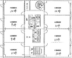 新中島ビルの間取図画像