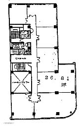 本丸田ビルの間取図画像