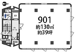 アールビル天神橋西の間取図画像