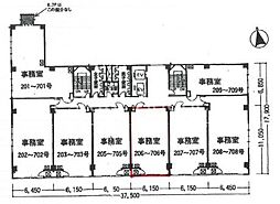 サンコービル船場の間取図画像