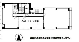 第一住建島之内堺筋ビルの間取図画像
