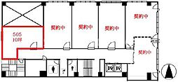 第一住建長堀橋駅前ビルの間取図画像