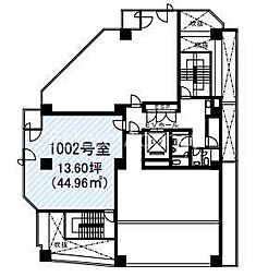 NLC新大阪6号館の間取図画像