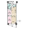 ザ・パークハウス京都河原町6階19.8万円