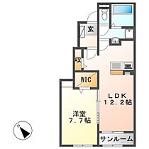 あおかわ　II 102 ｜ 岐阜県中津川市付知町（賃貸アパート1LDK・1階・50.14㎡） その2