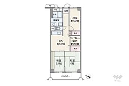 間取図画像 3SDK