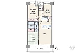 間取図画像 2SLDK