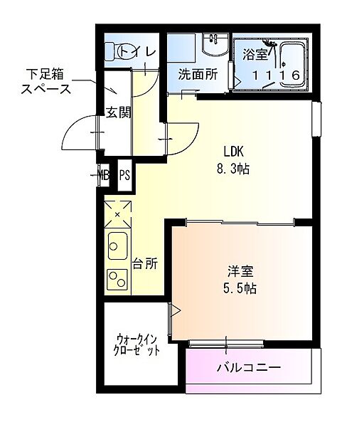 フジパレス法善寺 ｜大阪府柏原市法善寺１丁目(賃貸アパート1LDK・3階・35.00㎡)の写真 その2