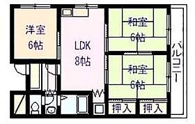 マンショングランディー  ｜ 大阪府柏原市国分西２丁目（賃貸マンション3LDK・2階・53.00㎡） その2