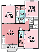 ウイング本郷  ｜ 大阪府柏原市本郷３丁目9-21（賃貸アパート3LDK・2階・67.90㎡） その2