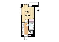 グランパラッツォ 1Kの間取図画像