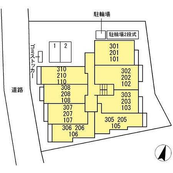 Precious II（プレシャス ツー） 210｜東京都足立区扇1丁目(賃貸アパート1LDK・2階・42.60㎡)の写真 その3