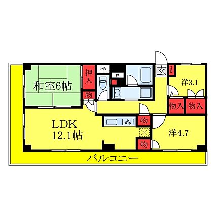 エンゼルハイム浮間公園_間取り_0