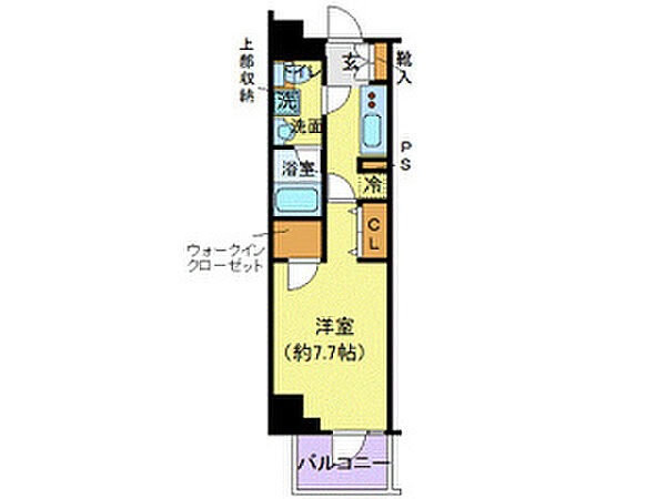 デュアレス千代田三崎町 902｜東京都千代田区神田三崎町3丁目(賃貸マンション1R・3階・25.06㎡)の写真 その2