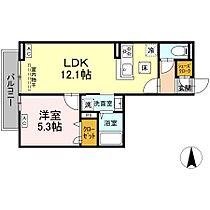 グラナーデ扇III  ｜ 東京都足立区扇2丁目（賃貸アパート1LDK・1階・40.19㎡） その2