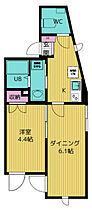 シャルム北千住 105 ｜ 東京都足立区千住龍田町6-8（賃貸アパート1LDK・1階・30.01㎡） その2