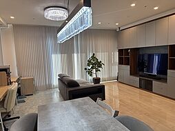 シティタワー大井町 28階2LDKのリビング/ダイニング