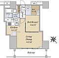 ザ・パークハウス新宿御苑西4階23.0万円