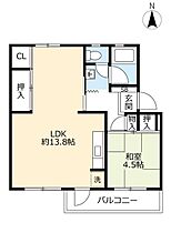 UR富田  ｜ 大阪府高槻市牧田町（賃貸マンション1LDK・3階・45.81㎡） その2