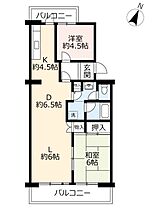 UR鈴の宮  ｜ 大阪府堺市中区八田北町（賃貸マンション2LDK・5階・69.81㎡） その2