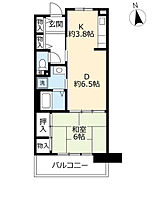 URサンヴァリエ津久野  ｜ 大阪府堺市西区津久野町（賃貸マンション1DK・3階・43.50㎡） その2