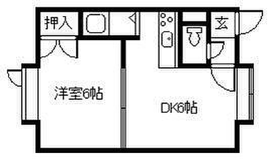 ハイツYOUトピア 205｜北海道旭川市忠和五条7丁目(賃貸アパート1DK・2階・28.35㎡)の写真 その2