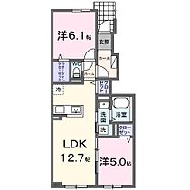 モンターニャII 102 ｜ 北海道滝川市扇町1丁目（賃貸アパート2LDK・1階・55.37㎡） その2