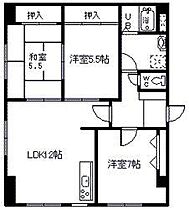 ティーズビル 302 ｜ 北海道旭川市四条通2丁目（賃貸マンション3LDK・3階・66.79㎡） その2