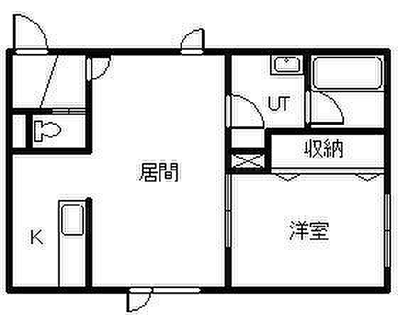 神楽4.12エコワンハイツ 201｜北海道旭川市神楽四条12丁目(賃貸マンション1LDK・2階・48.51㎡)の写真 その2