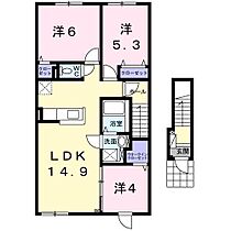 ラピス・ラズリIII 201 ｜ 北海道留萌市五十嵐町2丁目（賃貸アパート3LDK・2階・66.85㎡） その2