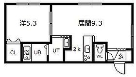 ガーデンクリスタル1.12 203 ｜ 北海道旭川市一条通12丁目（賃貸マンション1LDK・2階・36.80㎡） その2