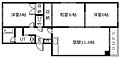 リバーサイド3階4.0万円