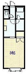 エデン東5条 ワンルームの間取図画像