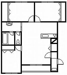 間取図画像 3LDK