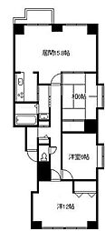 カサ・パラシオン 3LDKの間取図画像