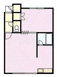 モアライフ-2 1LDKの間取図画像