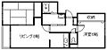 ガーデンハウス3階4.5万円