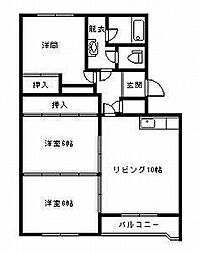 グランテラス 3LDKの間取図画像