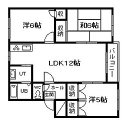 ファミール東光 3LDKの間取図画像