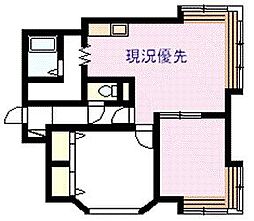 アルファコート3 2LDKの間取図画像