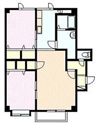 ペアレンツ東光 2LDKの間取図画像