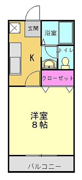 ヴェルドミール 104｜兵庫県高砂市曽根町(賃貸アパート1K・1階・27.08㎡)の写真 その2