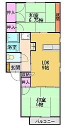 ハイライフ小松原I 2階/202