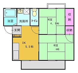 ハイツちぐさB 2階/202