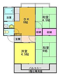 ロイヤルハイツA 1階/102