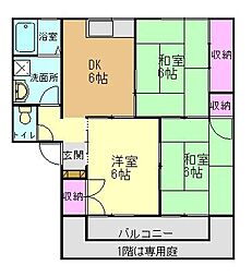 メゾンポールB 1階